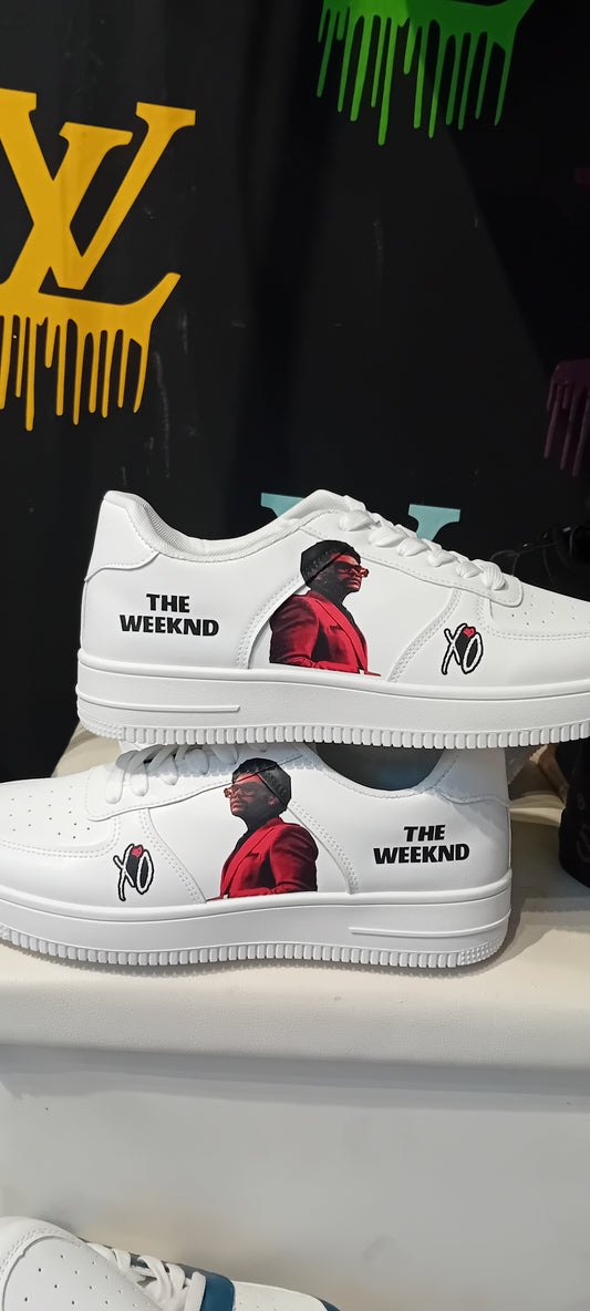 The Weeknd Custom Sneakers
