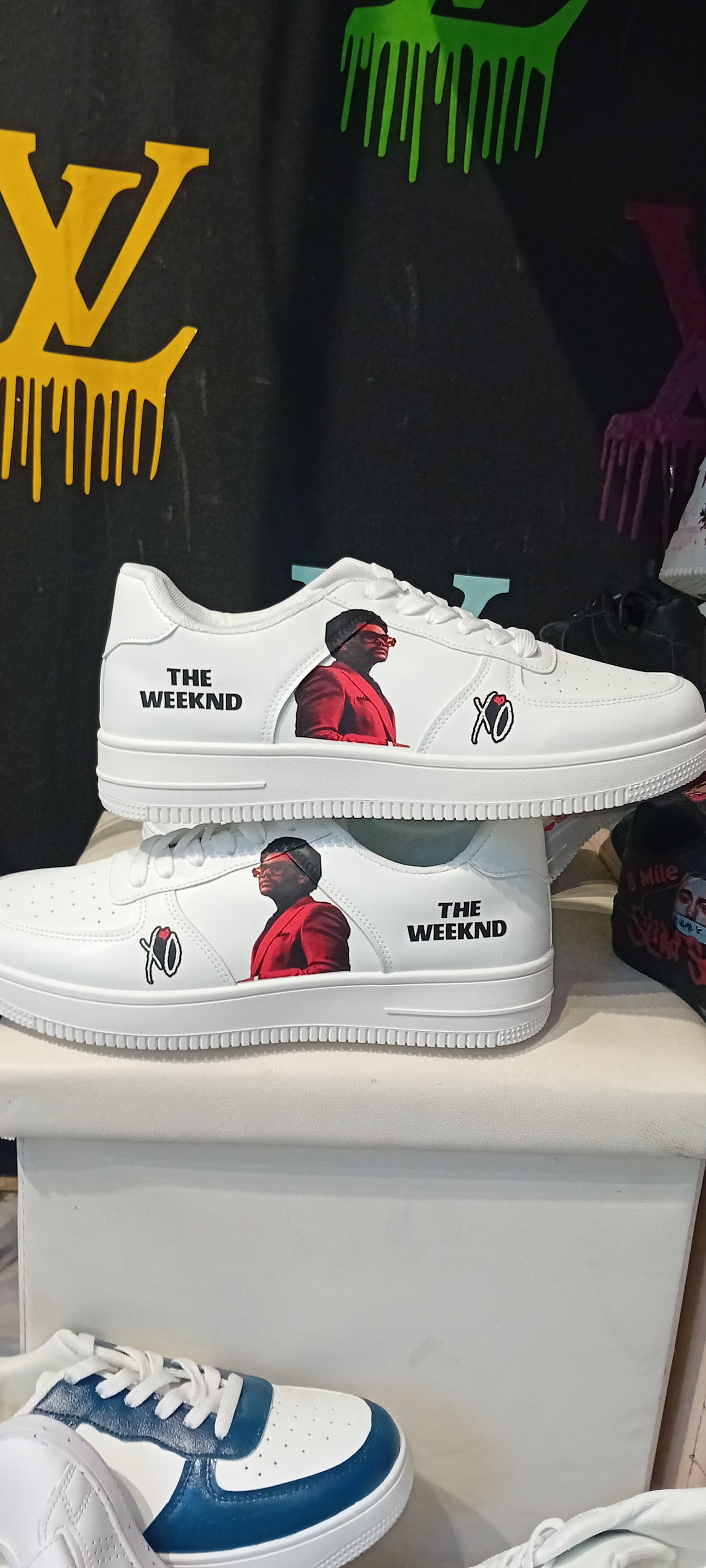 The Weeknd Custom Sneakers