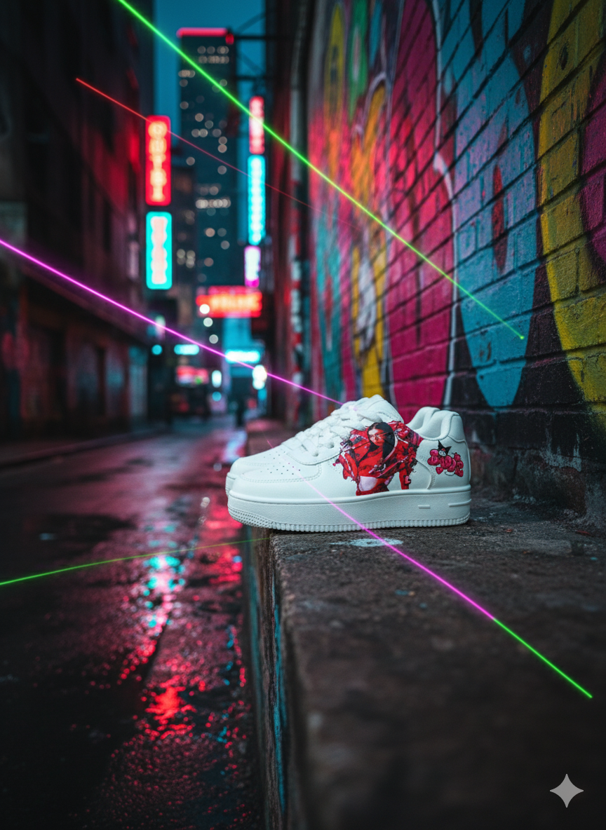 Sneakers Personalizzate Baddie – Arte da Indossare