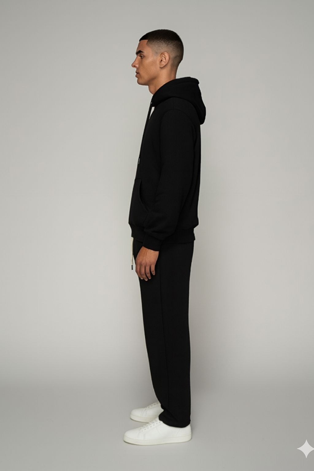 ESSENTIAL TRACKSUIT DROP – Black / White / Grey