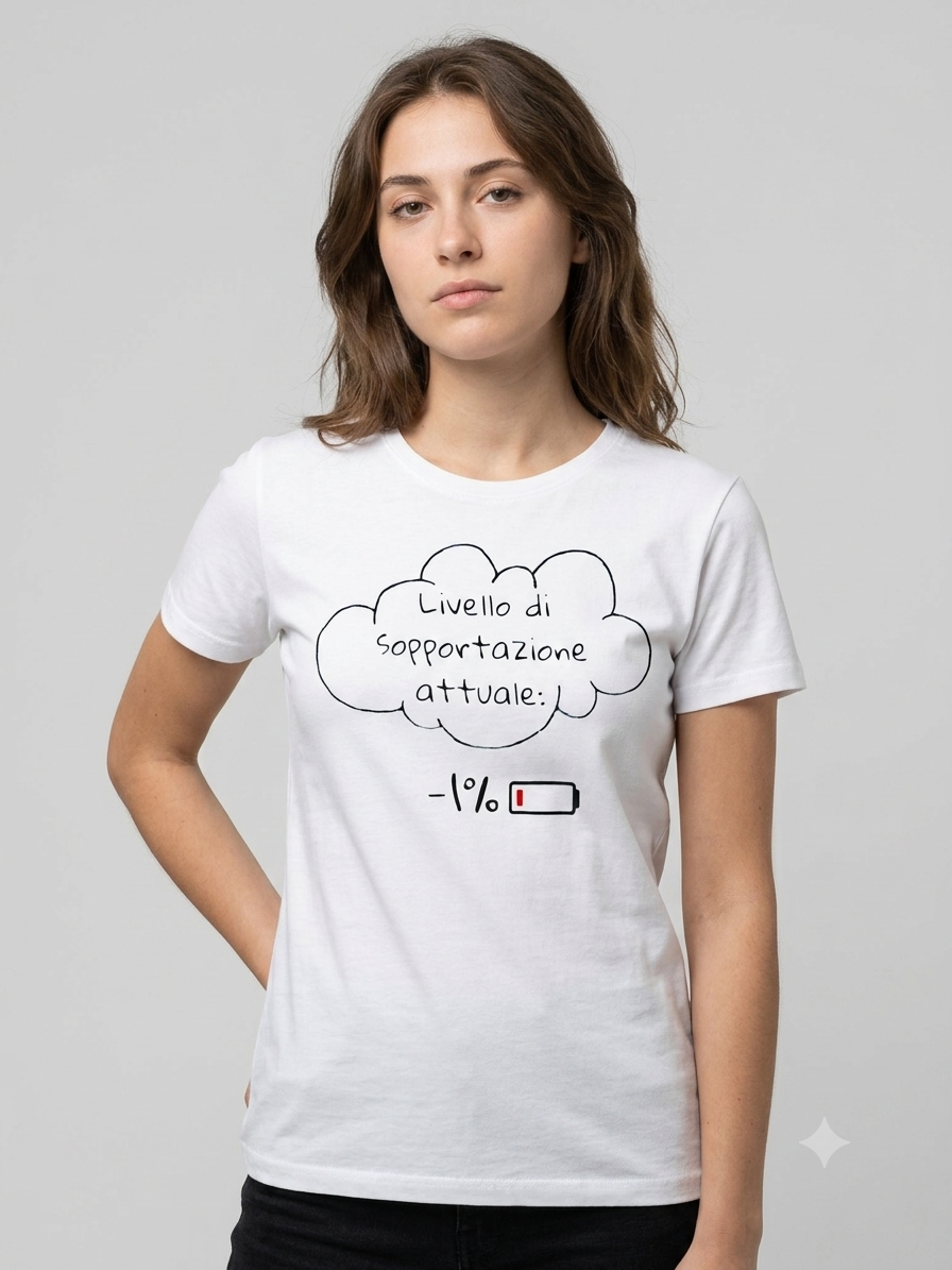 T-SHIRT PAZIENZA ESAURITA