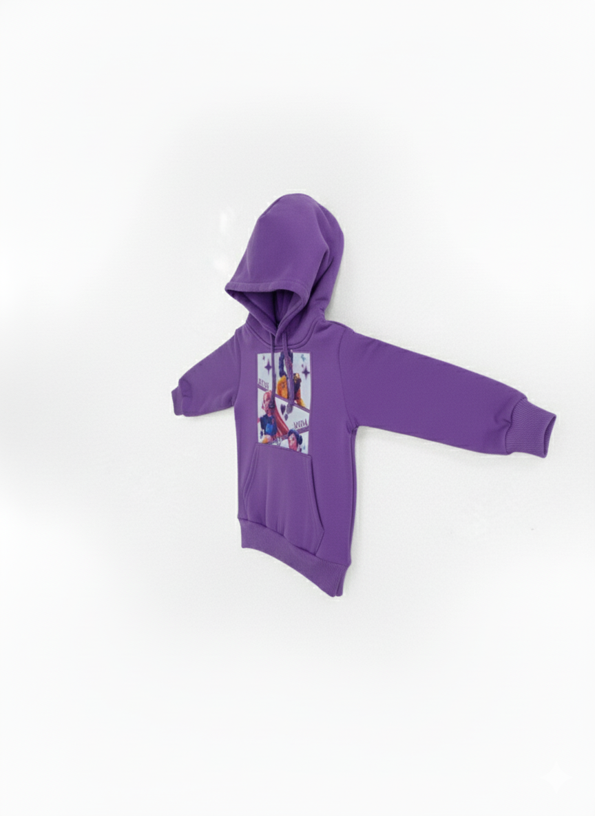 Felpa Bambina Personalizzata Kpop