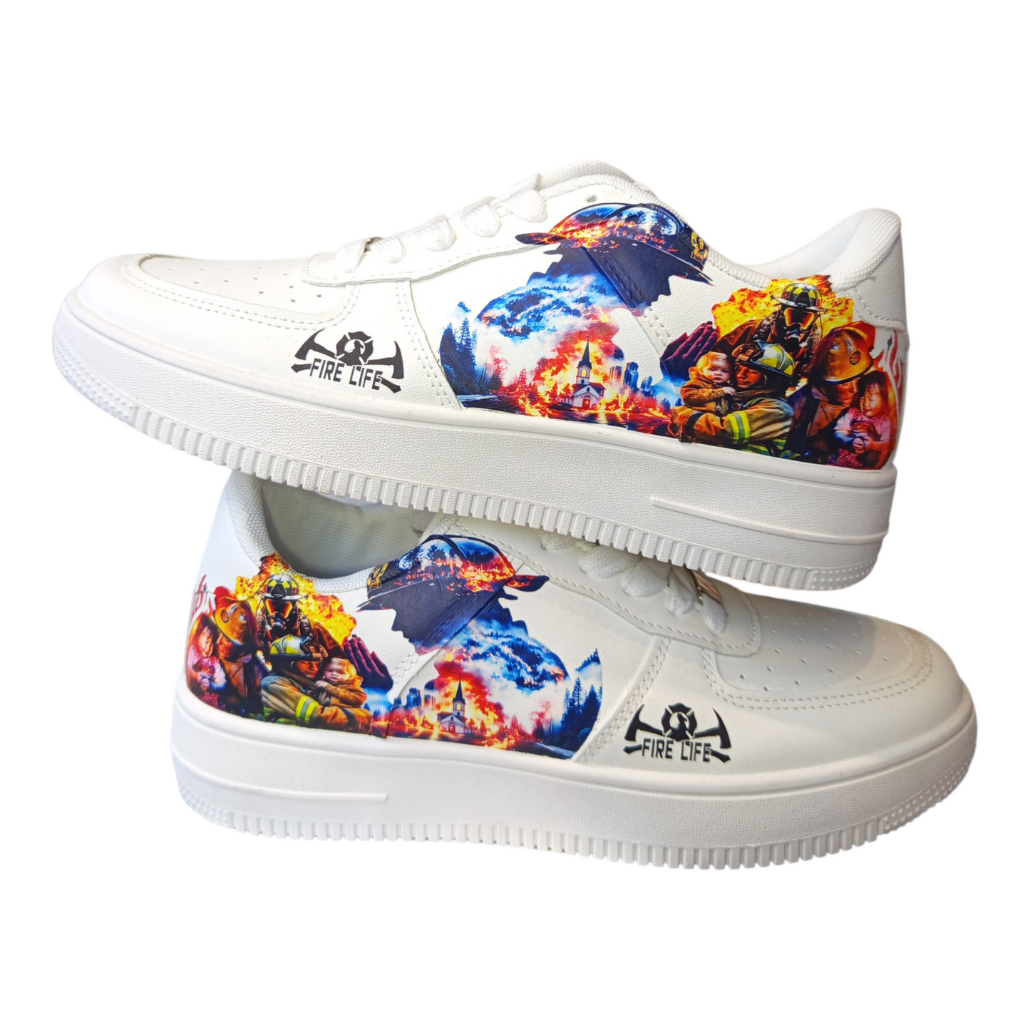 Sneakers personalizzate Fire