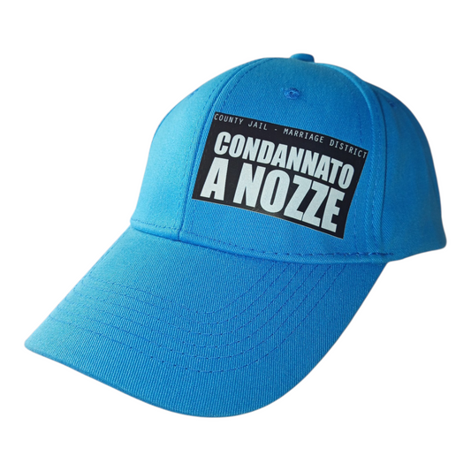 Cappellino Personalizzato – "CONDANNATO A NOZZE"