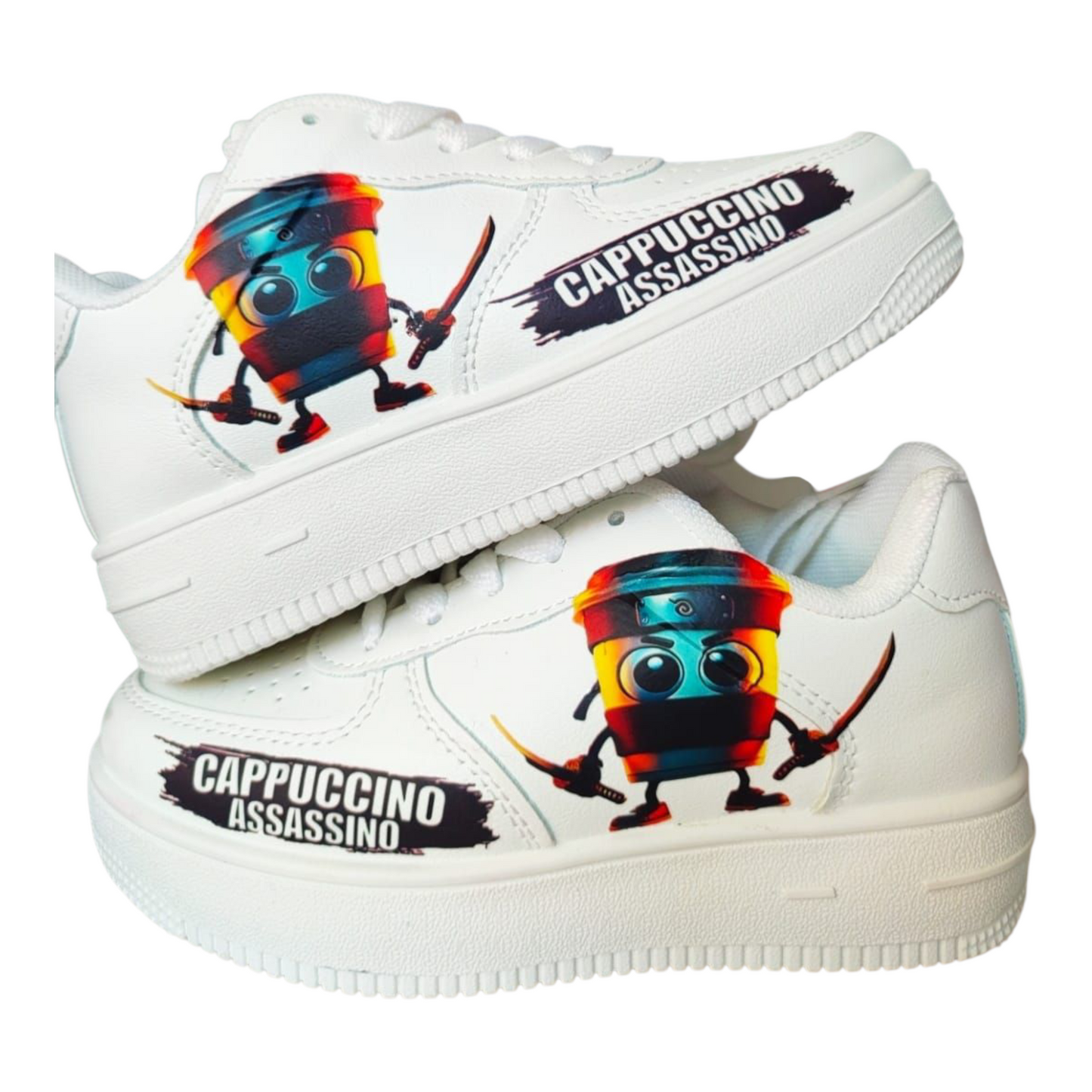 Sneakers Personalizzate Cappuccino – Arte da Indossare