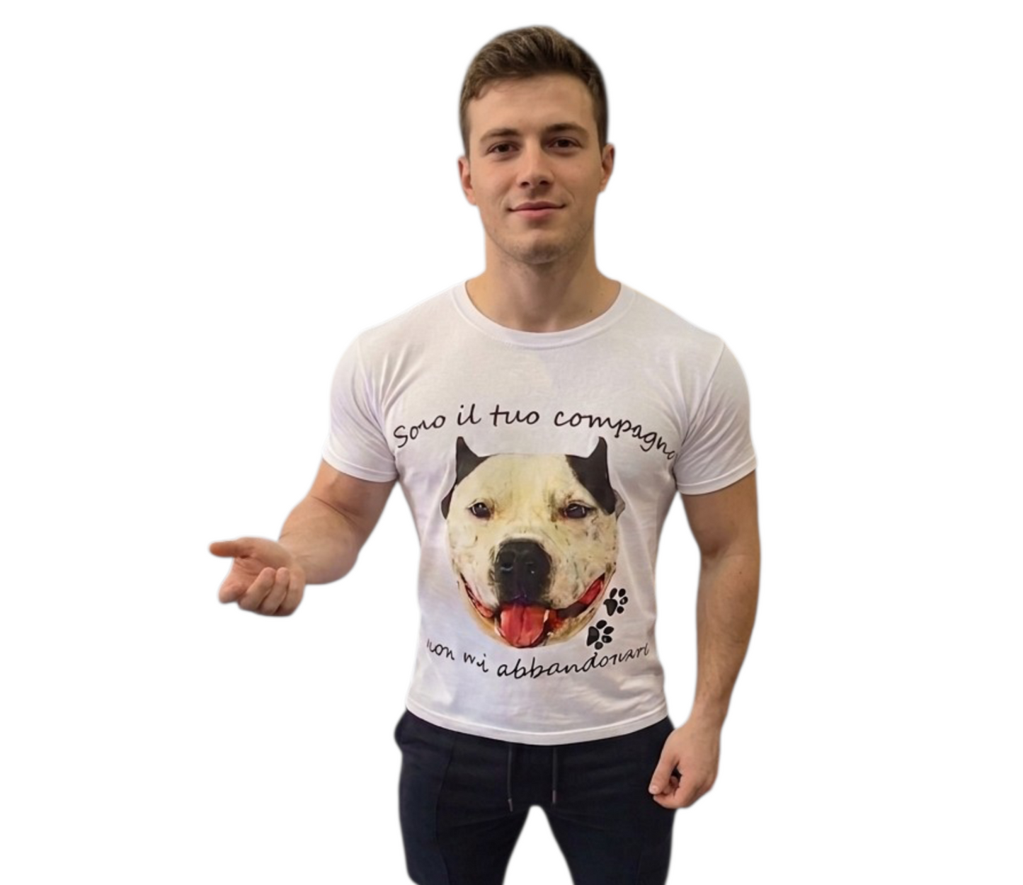 T-SHIRT NON MI ABBANDONARE