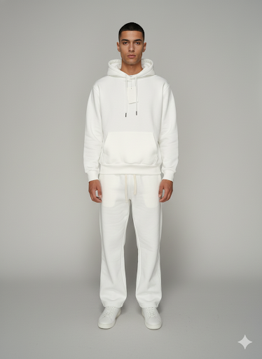 ESSENTIAL TRACKSUIT DROP – Black / White / Grey