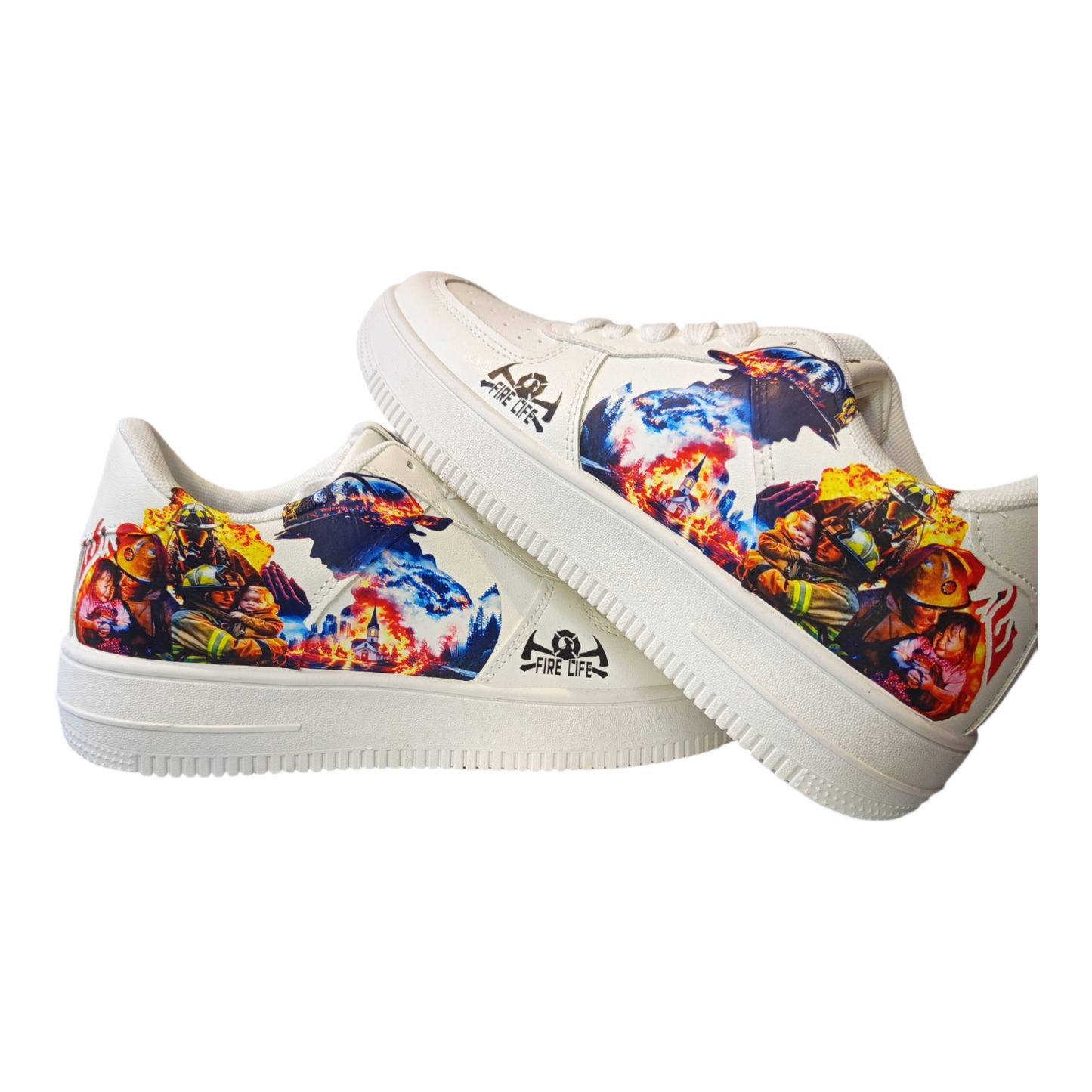 Sneakers personalizzate Fire
