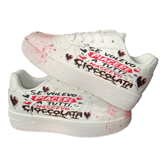 Sneakers personalizzate Cioccolato