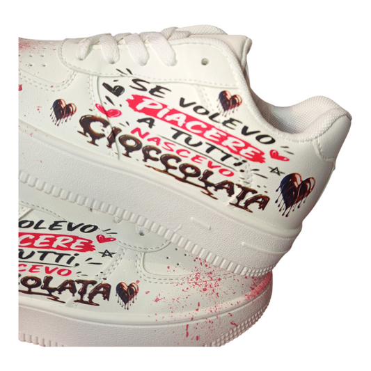 Sneakers personalizzate Cioccolato