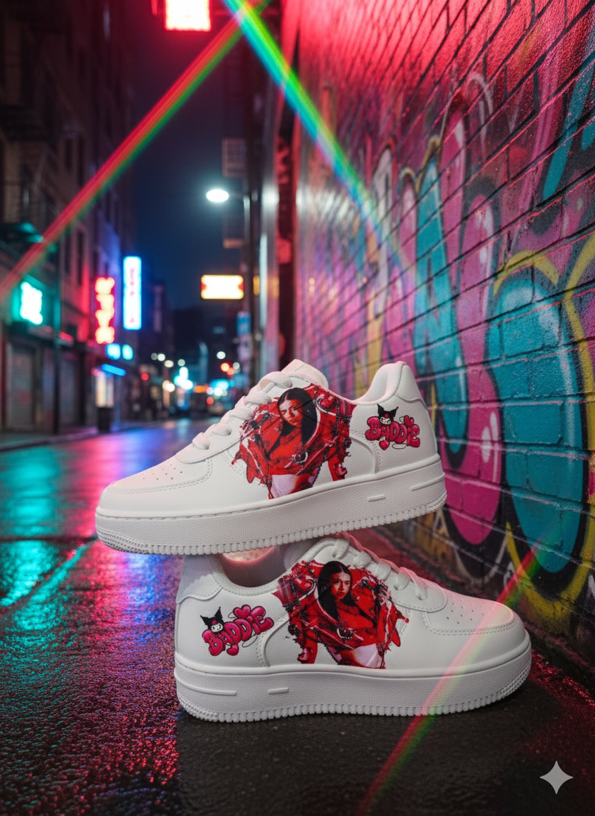 Sneakers Personalizzate Baddie – Arte da Indossare