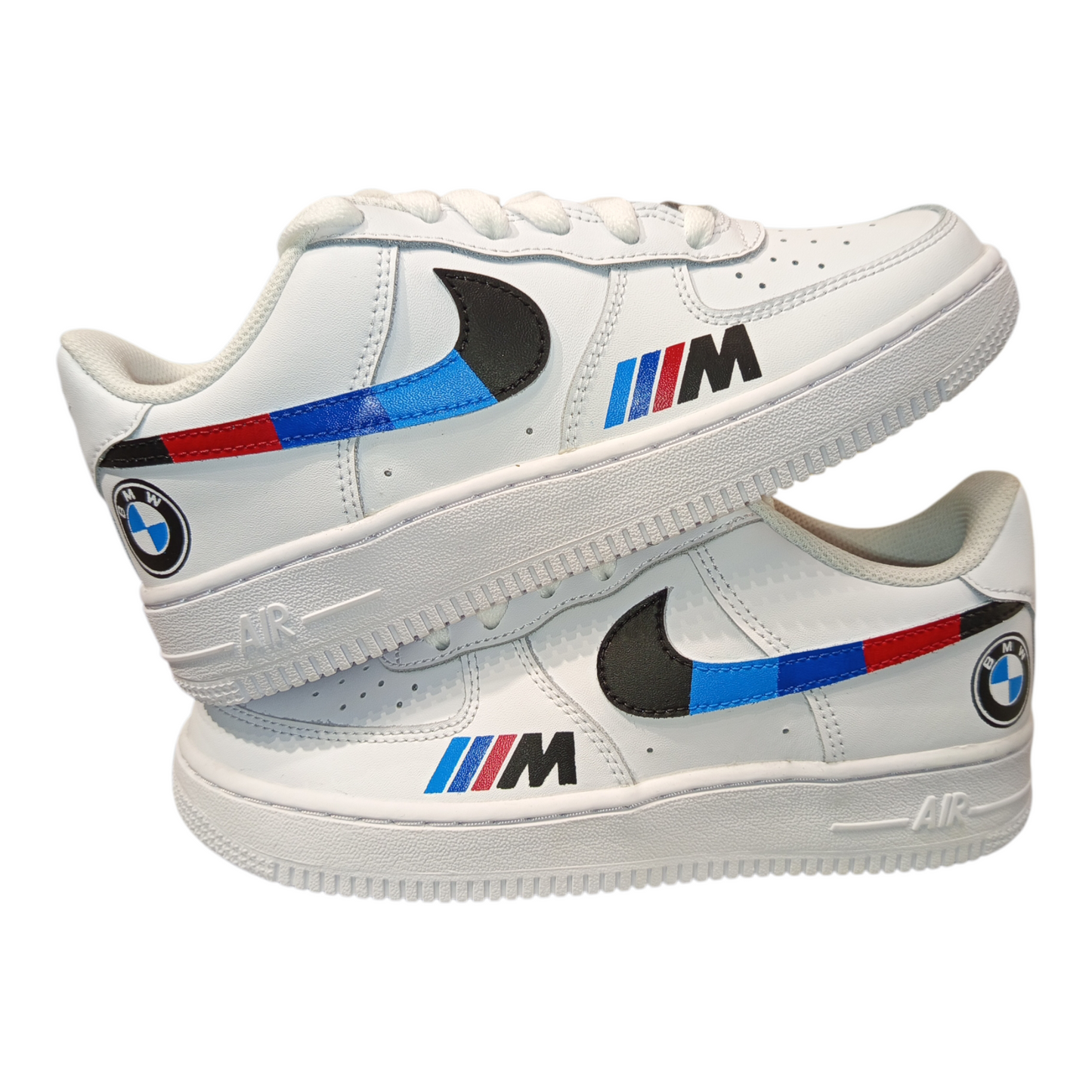 Nike Air Force 1 Custom BMW M3 – Sneakers Personalizzate Dipinte a Mano