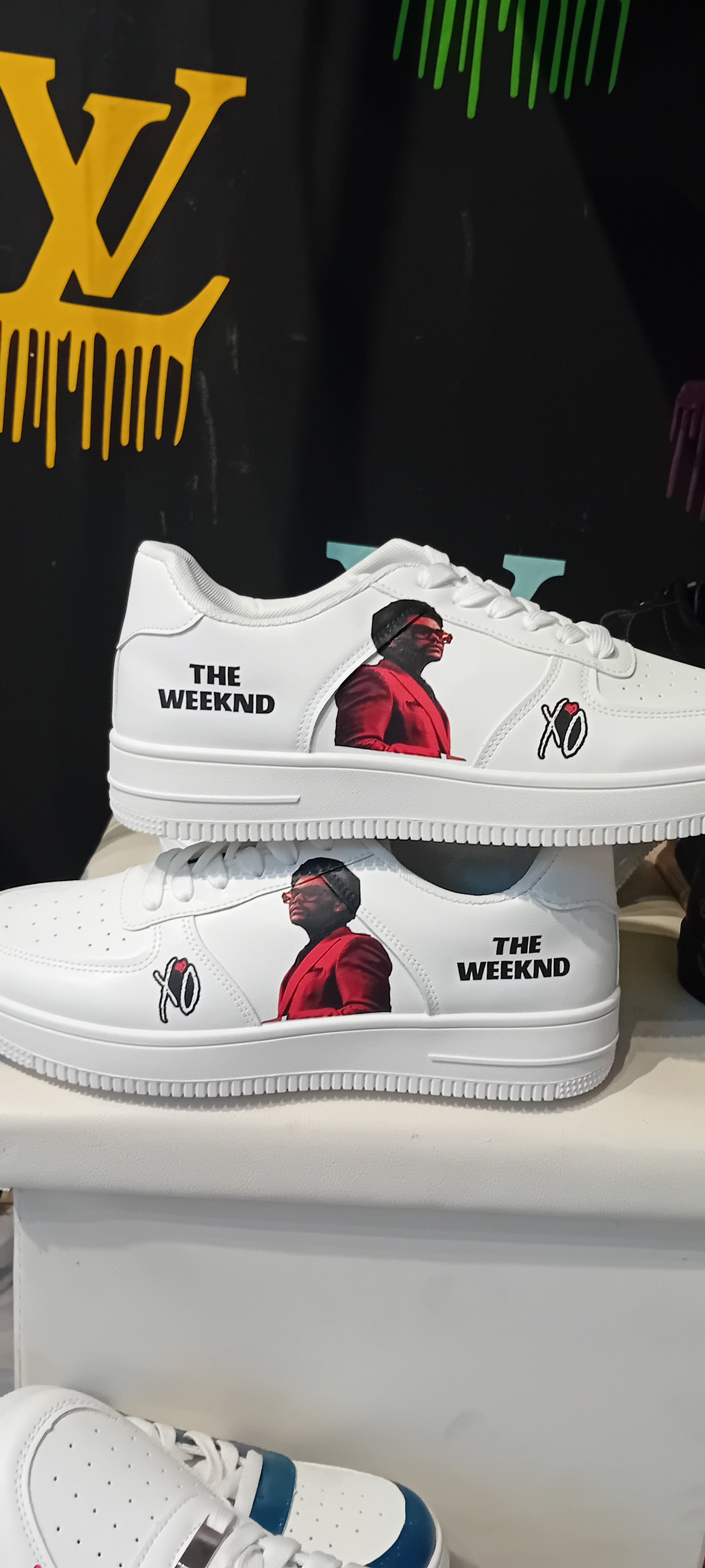The Weeknd Custom Sneakers