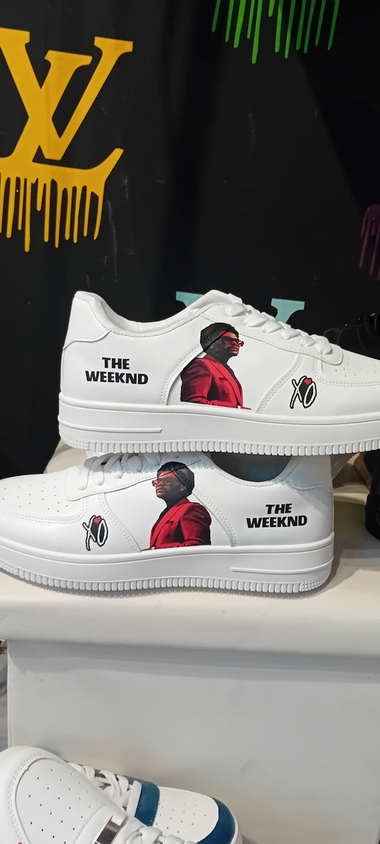 The Weeknd Custom Sneakers