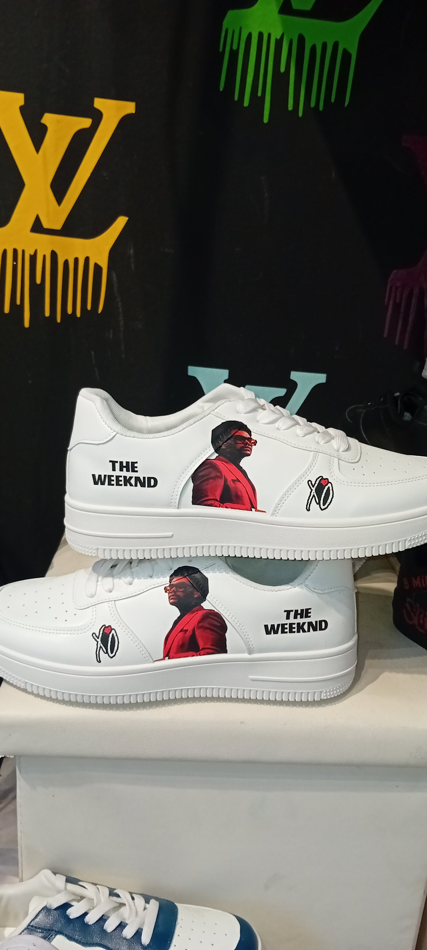 The Weeknd Custom Sneakers