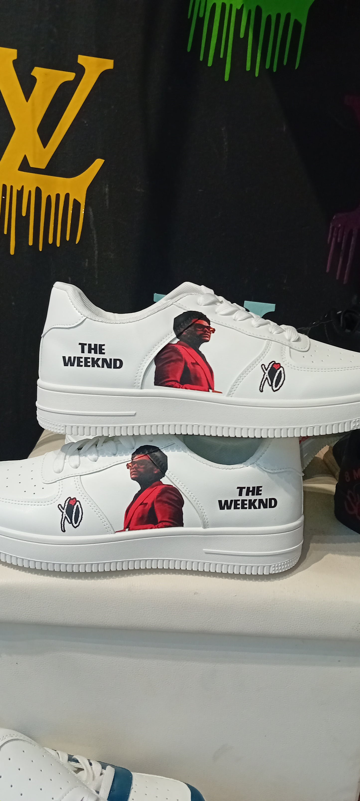 The Weeknd Custom Sneakers